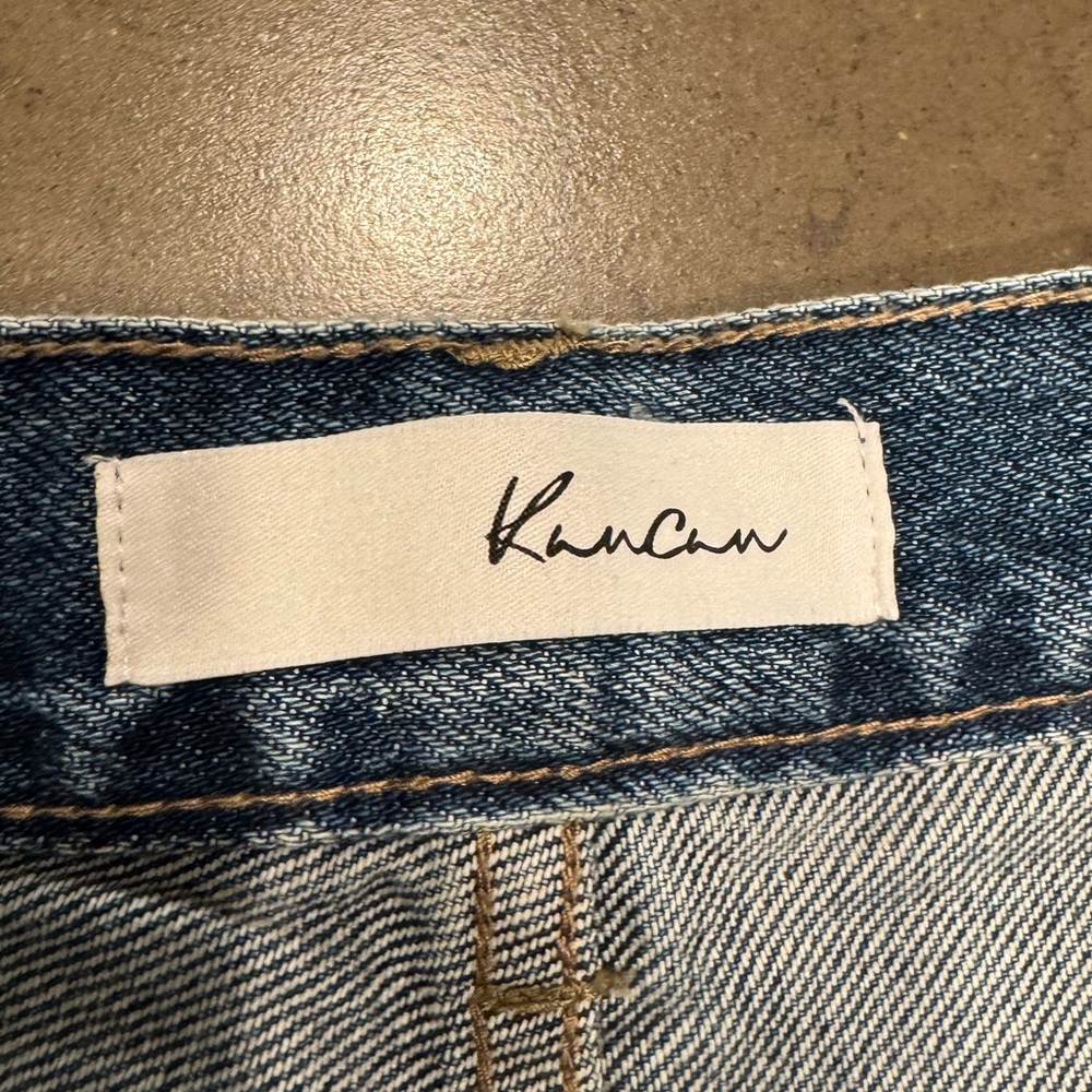 NWT Kancan Noel Mid Rise Boyfriend Jeans Sz: 5/26 - Picture 11 of 16